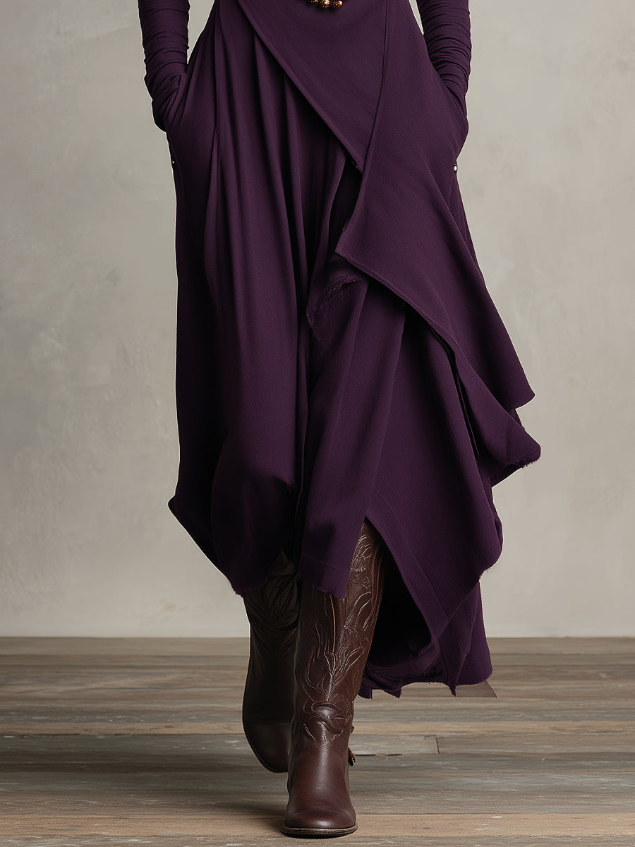 Lunori | Natalia Knit Maxi Dress
