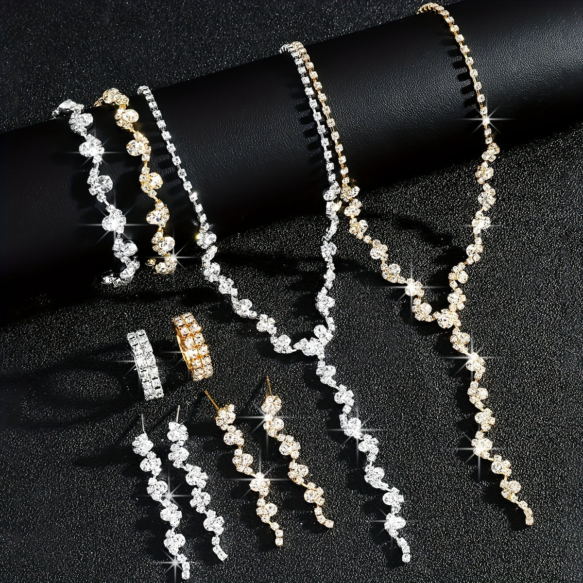 Valerine Sparkle Flower | Jewellery Set