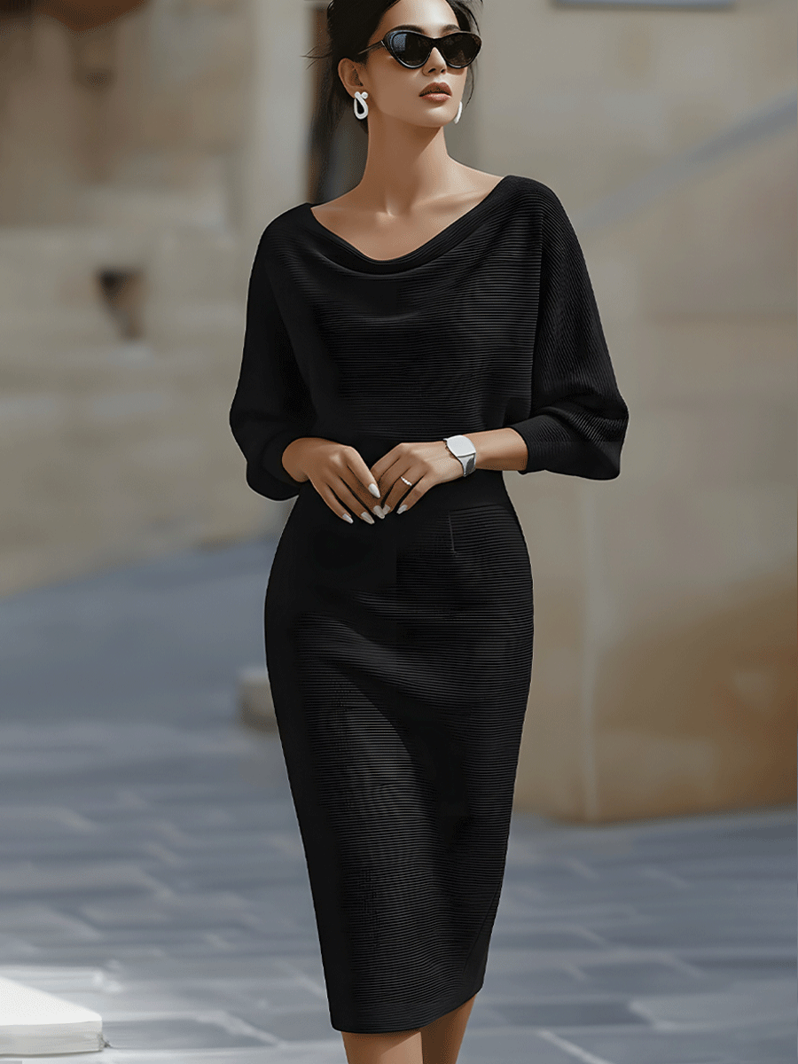 Elowen Ainsley | Elegant Midi Dress