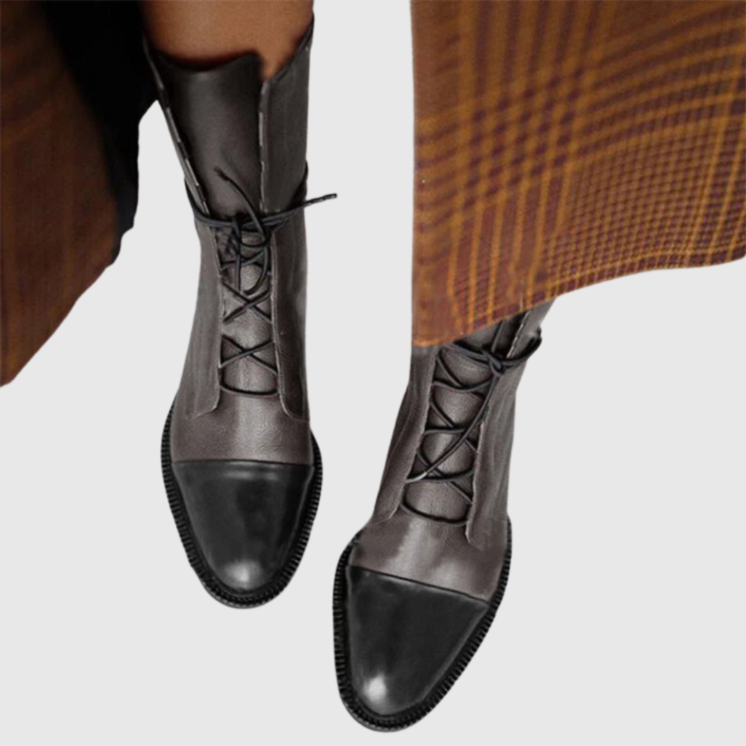Elowyn | Lace-Up Boots