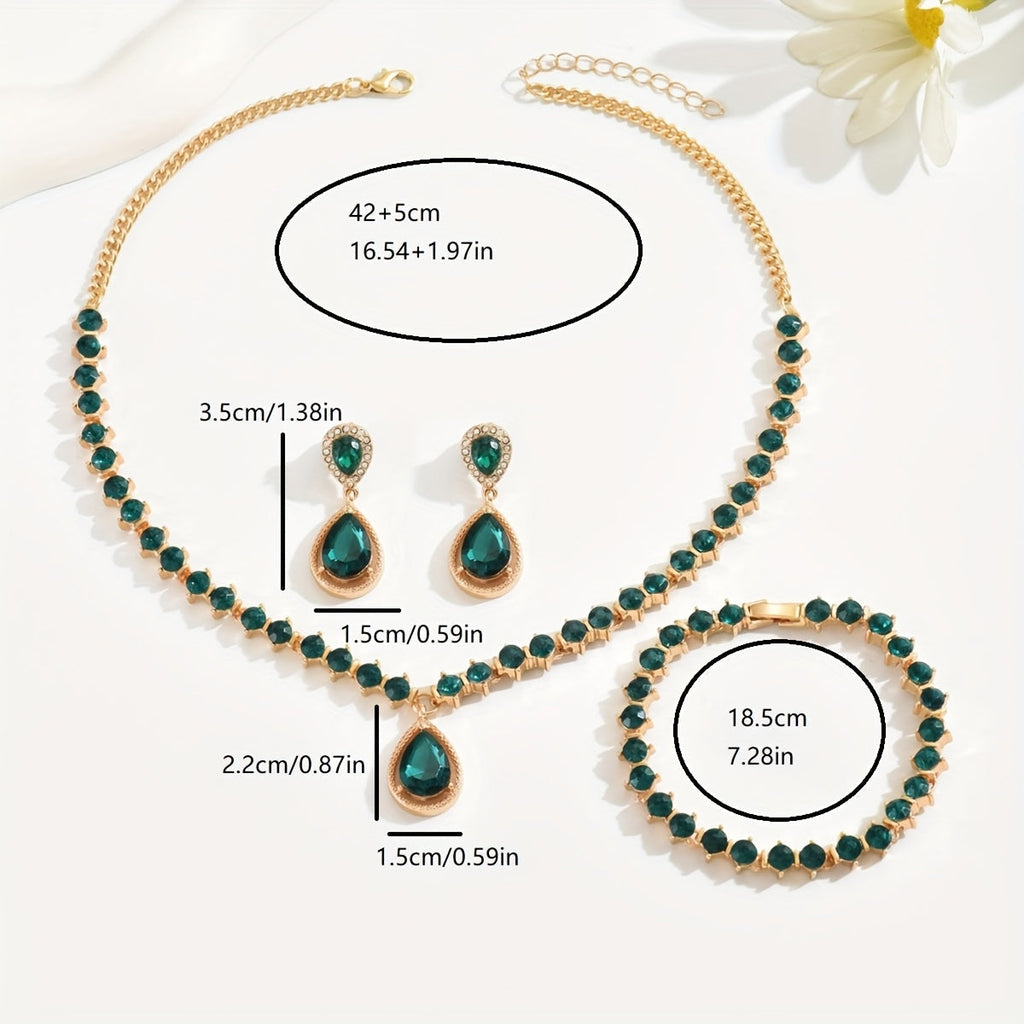 Geometric Crystal | Jewellery Set