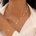 Layered Heart & Pearl | Jewellery Set