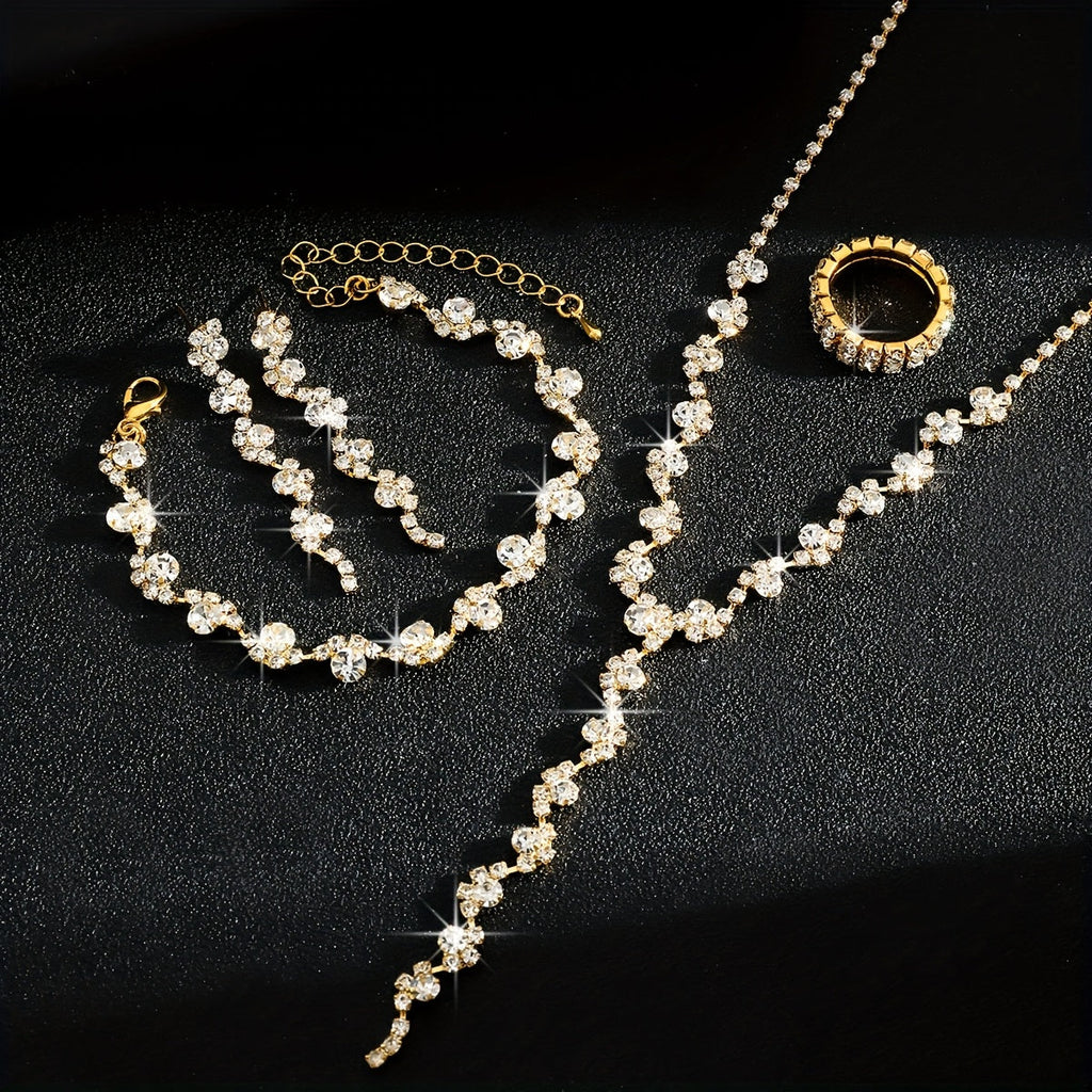 Valerine Sparkle Flower | Jewellery Set