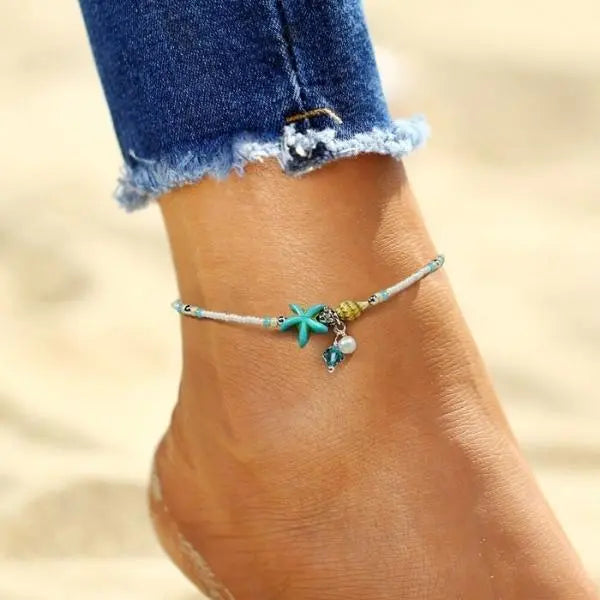 Star & Shell | Anklet