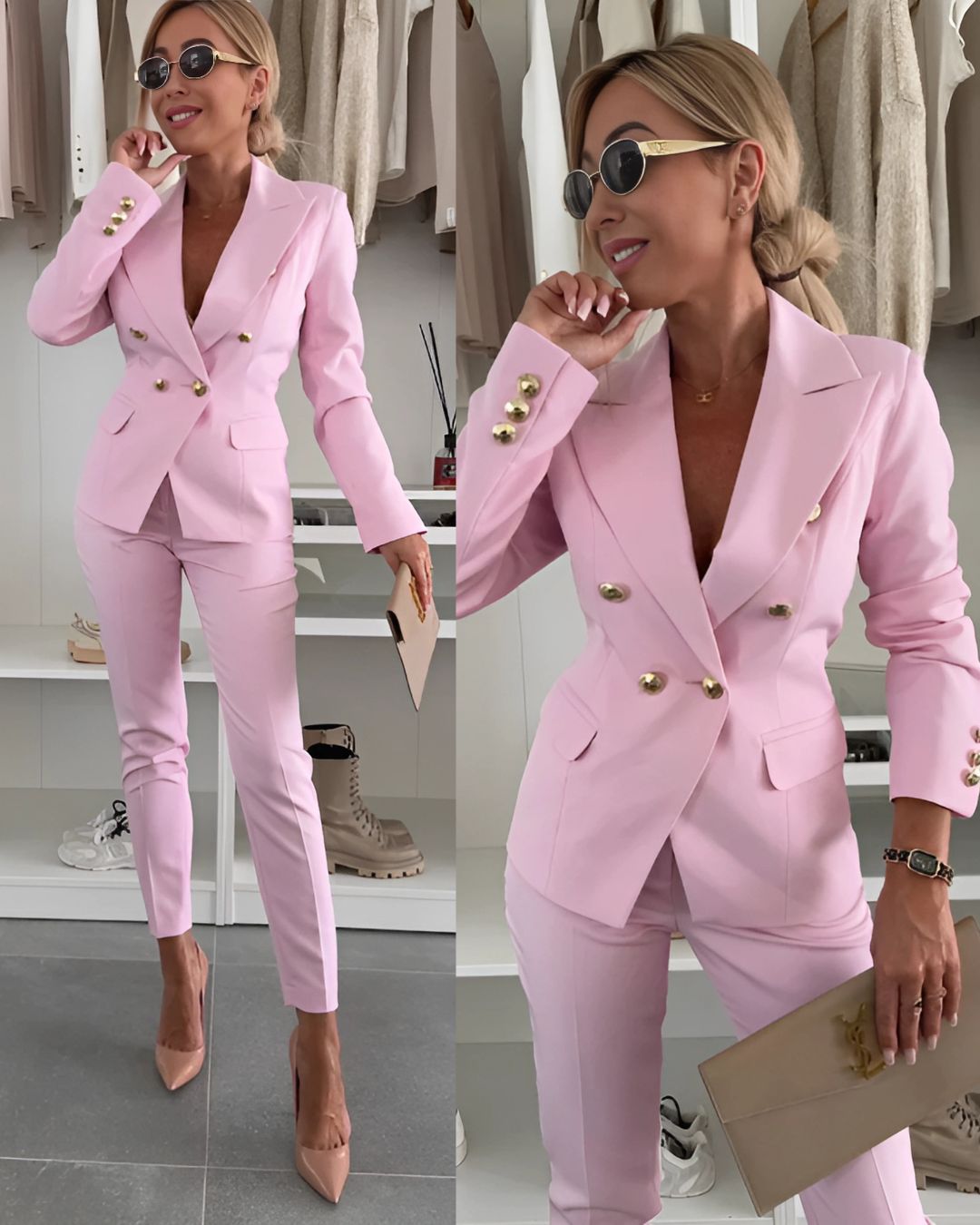 Ismay | Polished Double-Breasted Suit