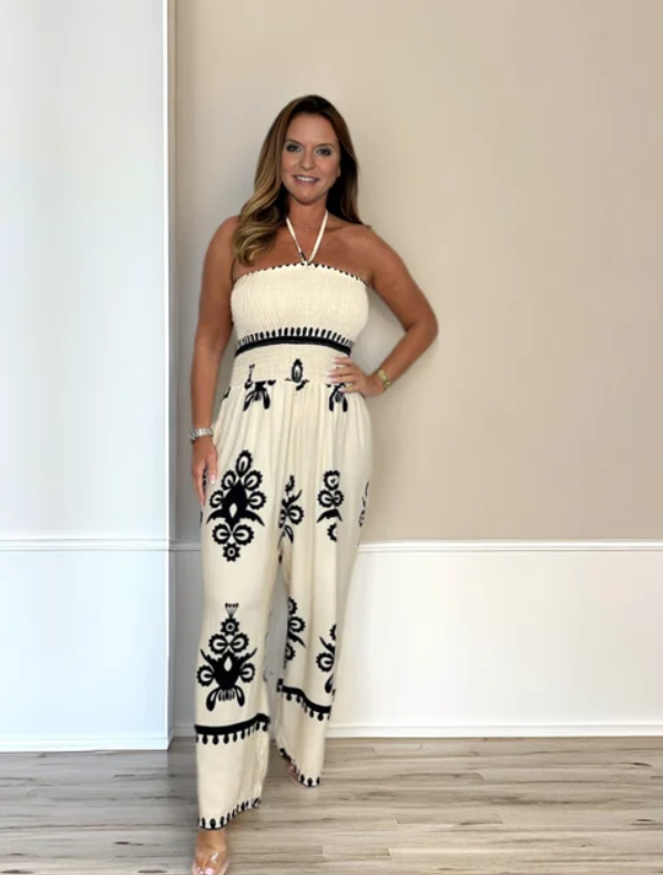 Nova | Tube-Top Suspender Jumpsuit