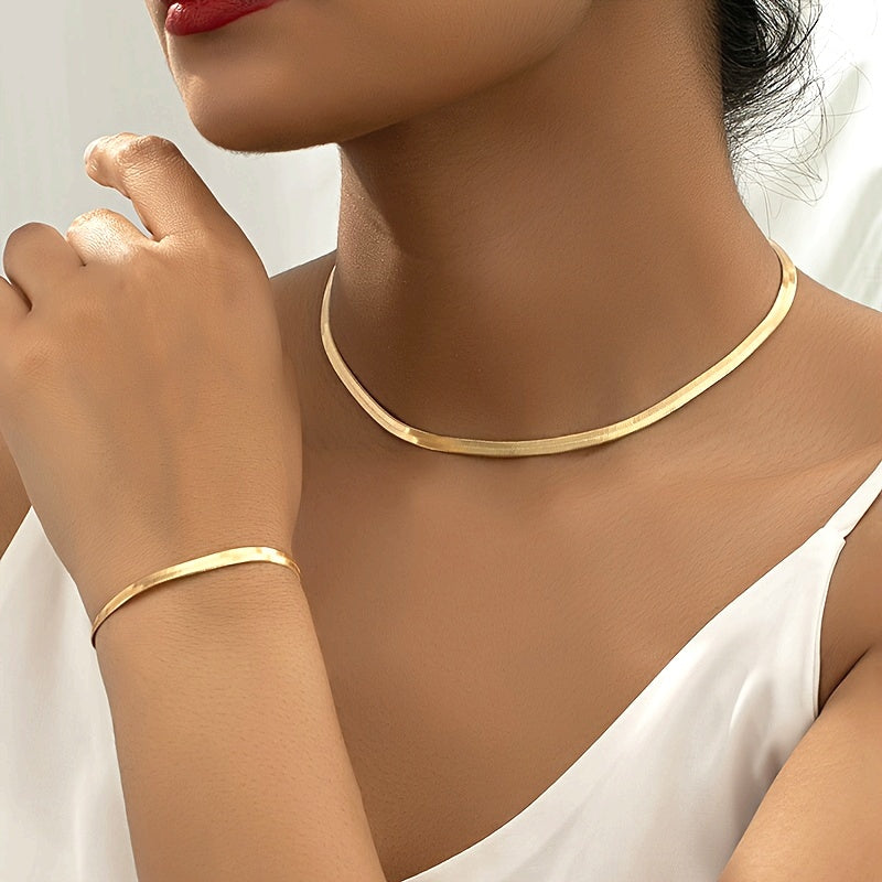 Snake Chain | Necklace Set