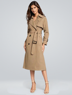 Celindra | Refined Cotton Trench