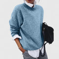 Lorna Winterberry | Snowy Elegance Sweater