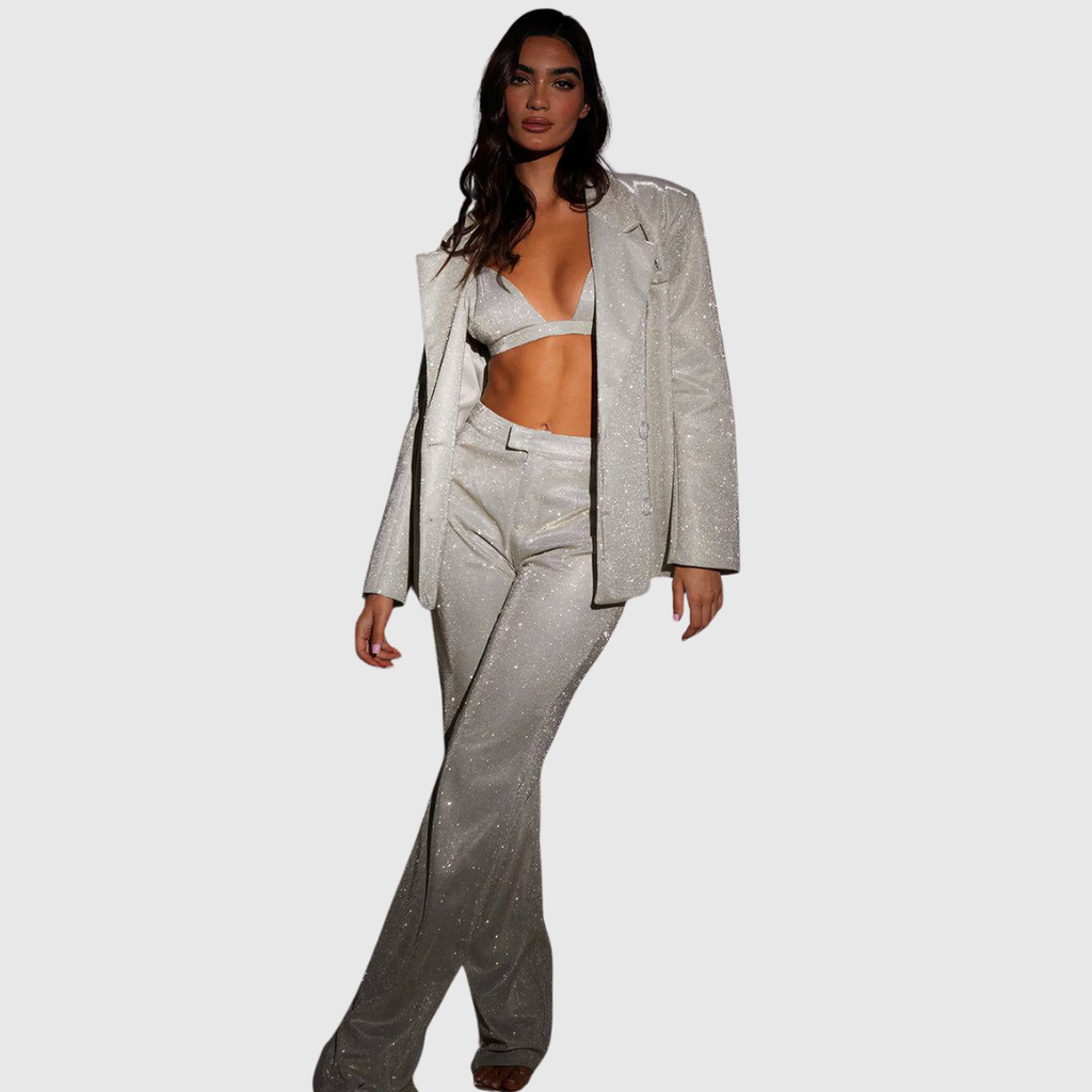 Delphine | Elegant Glitter Set - Three Piece