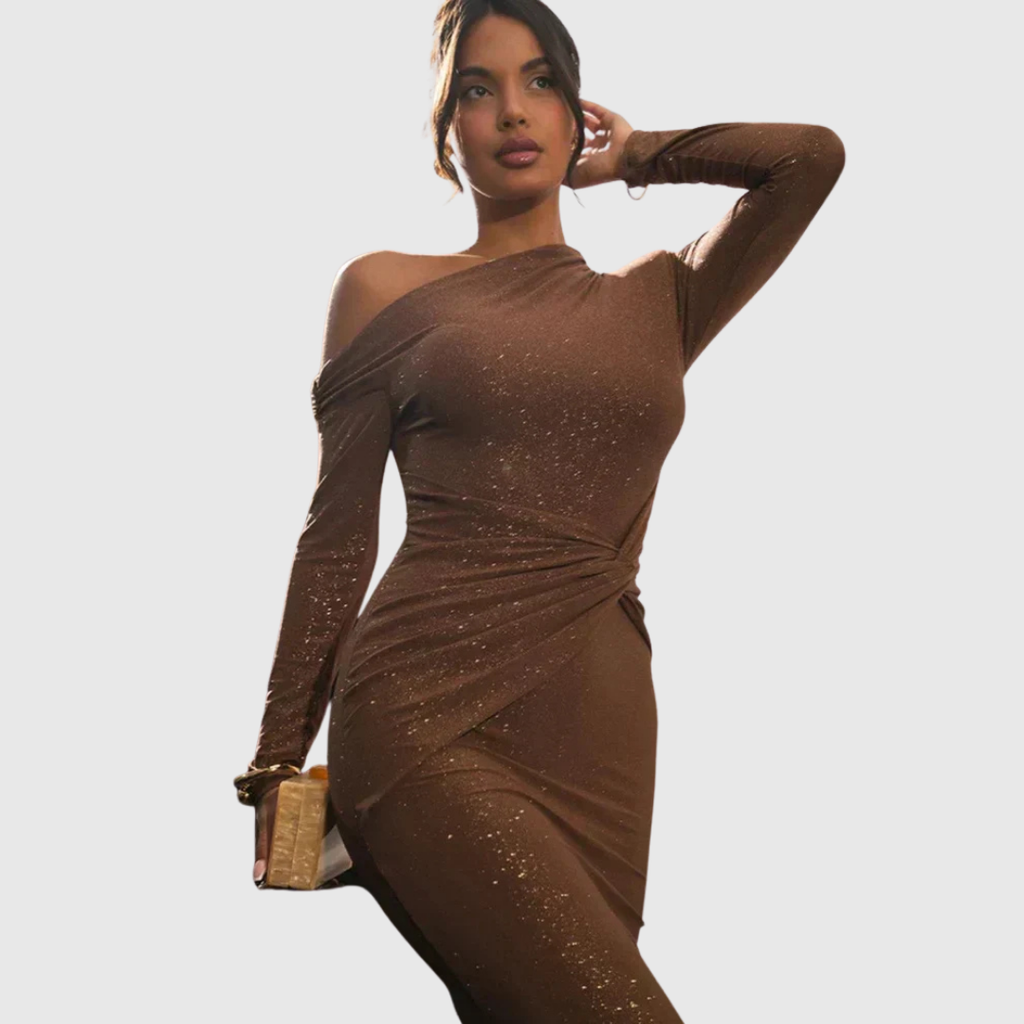 Vionne | Glitter Maxi Dress