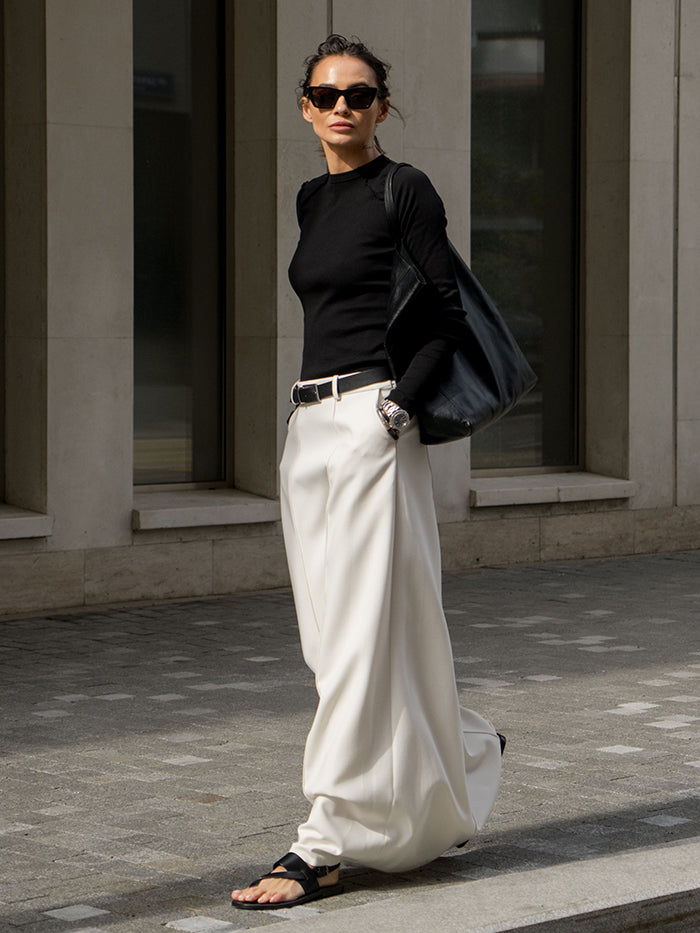 Katharine | H-Line Sleek Midi Skirt