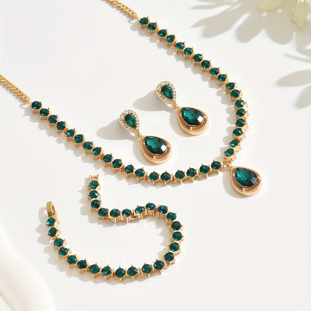 Geometric Crystal | Jewellery Set