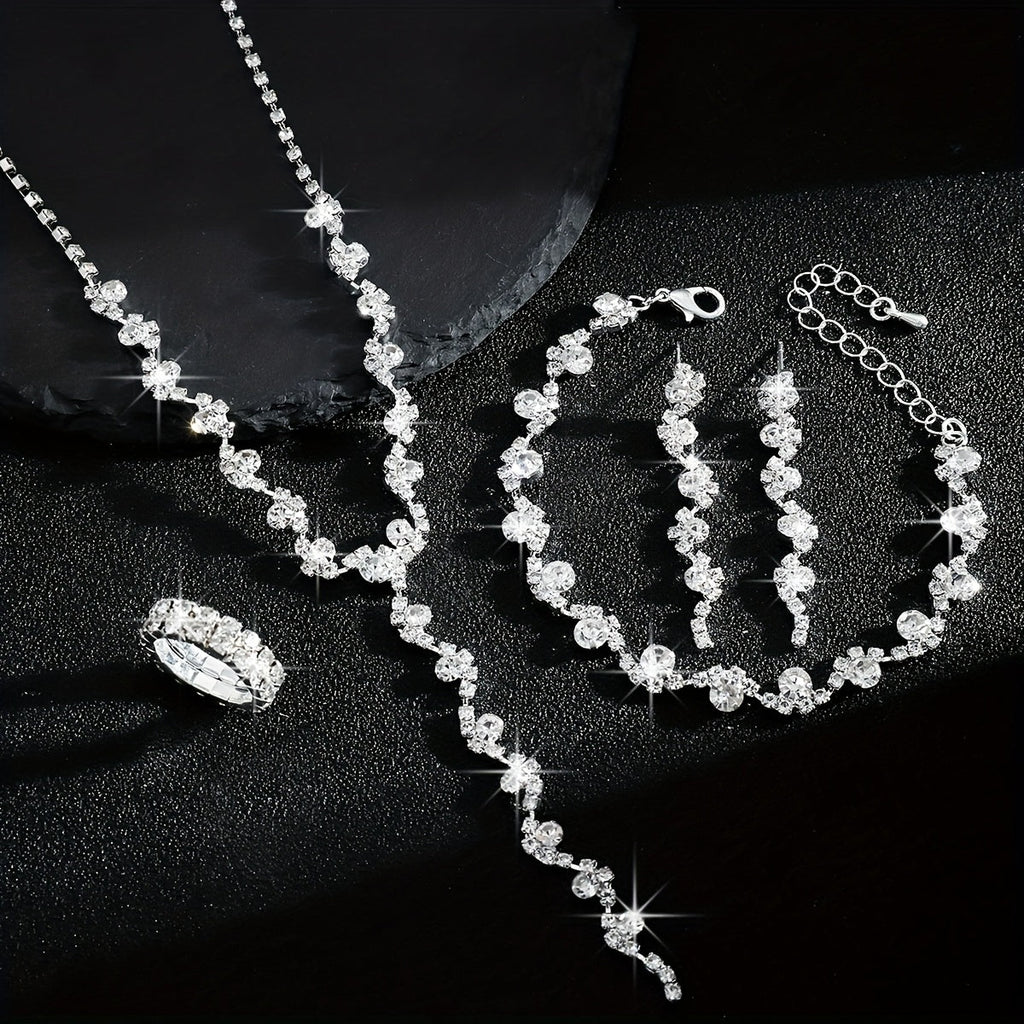 Valerine Sparkle Flower | Jewellery Set
