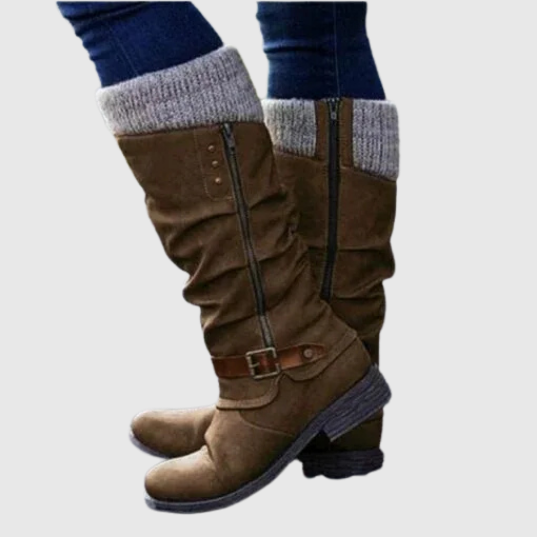 Thessara | Comfort Leather Boots