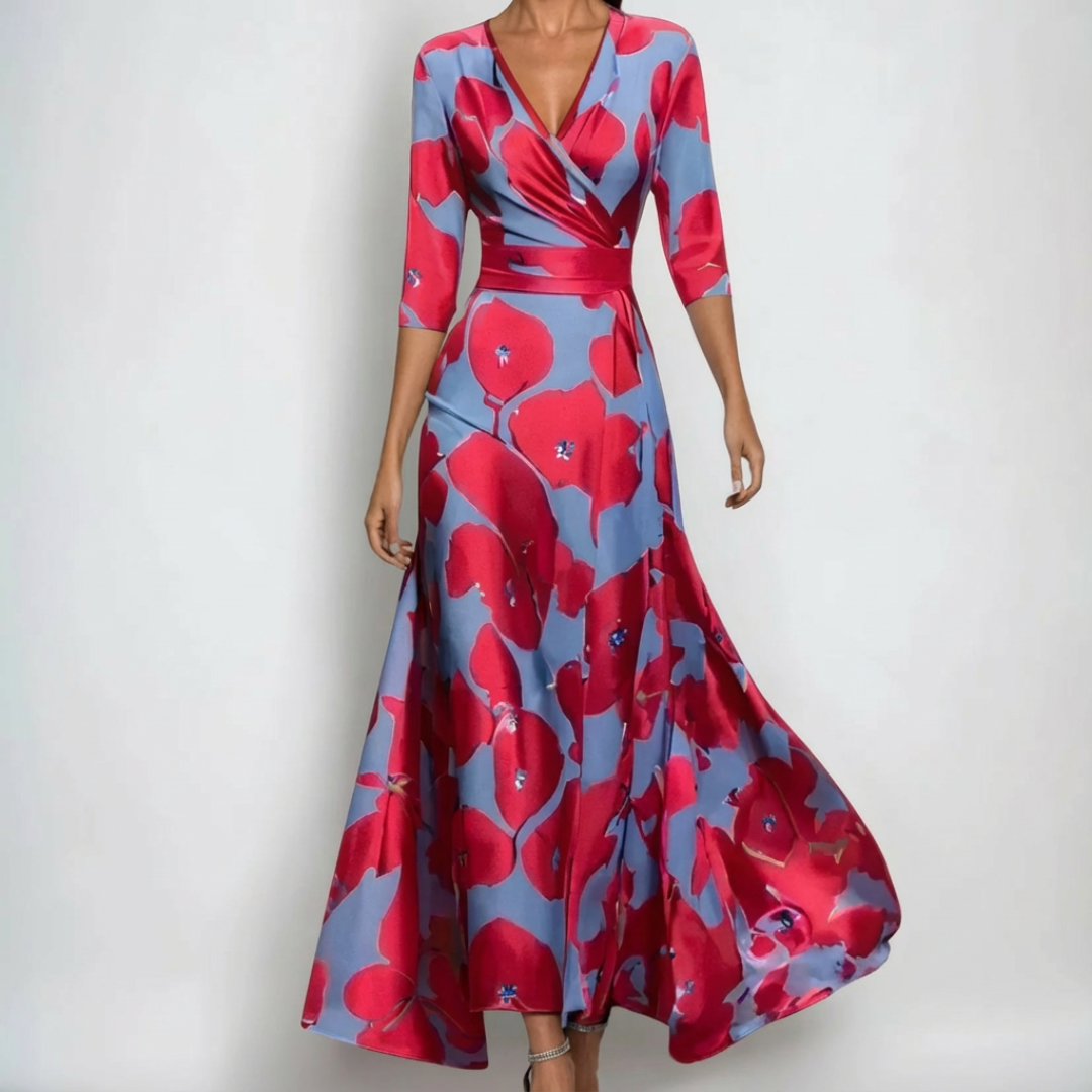 Mallory | Elegant Floral Dress