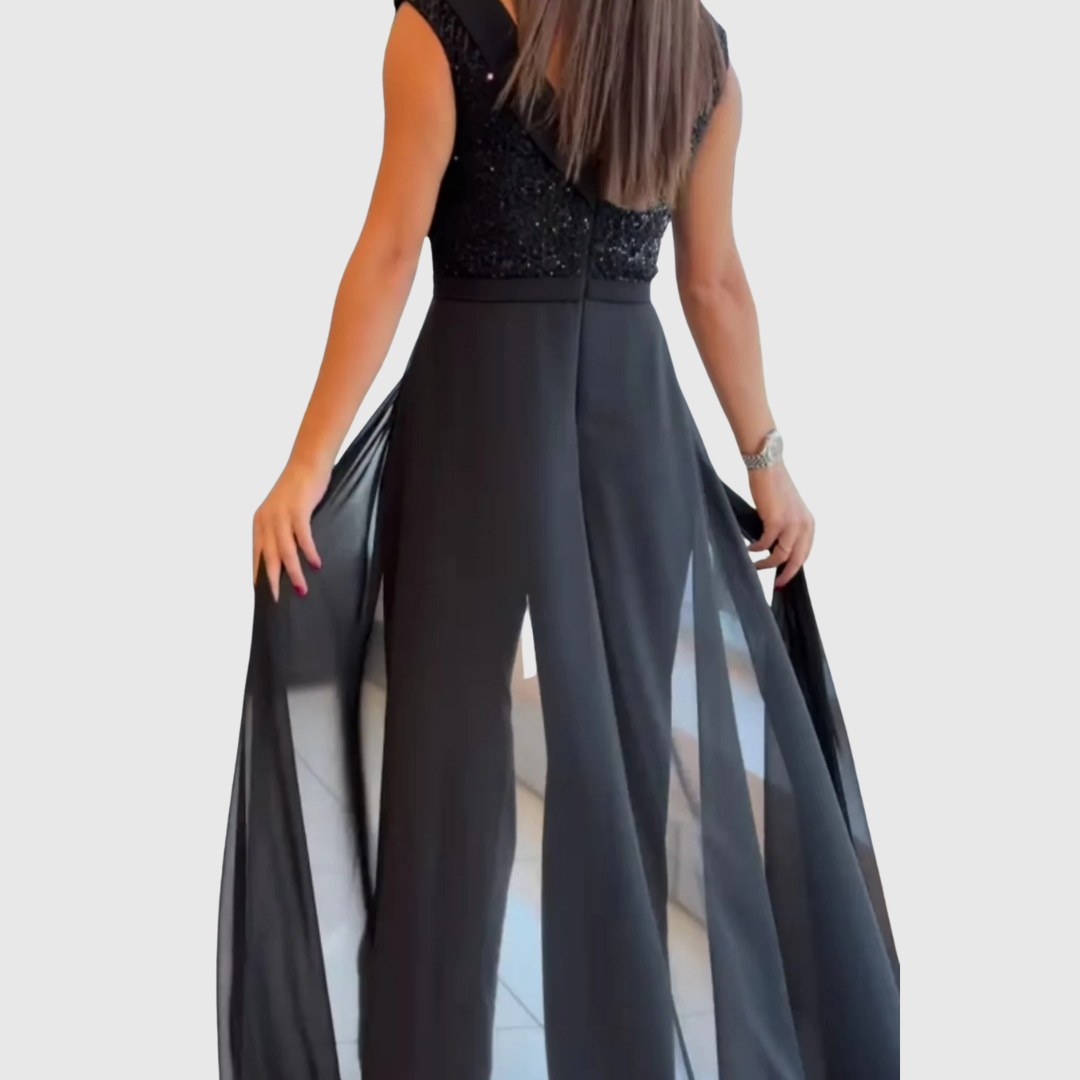 Zoraida Quinn | Sleeveless Jumpsuit Dress