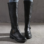 Georgina | Buckle Knee-High Boots