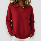 Hayden | Soft Knit Polo Sweater