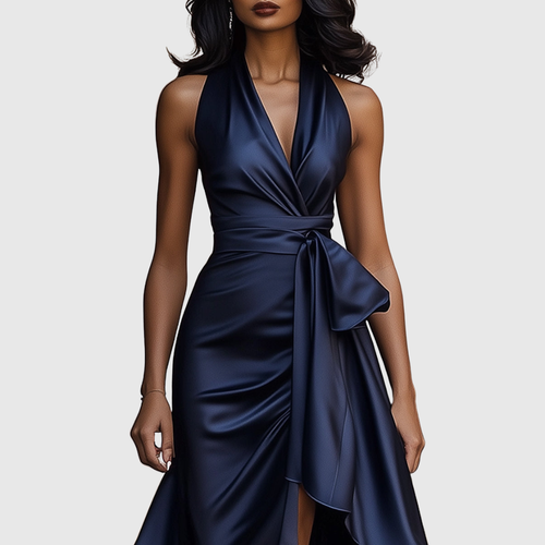 Amelya | Evening Wrap Maxi Dress