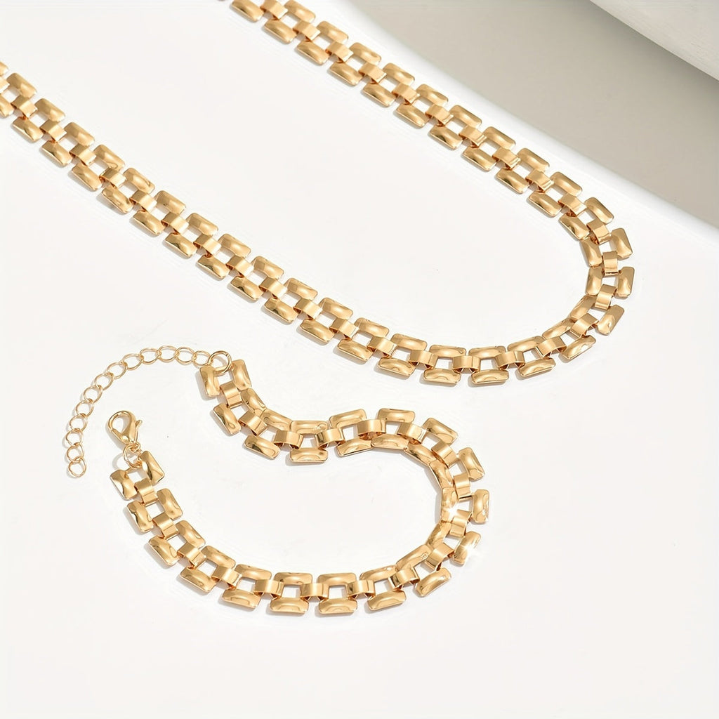 Polished Metal | Necklace Set