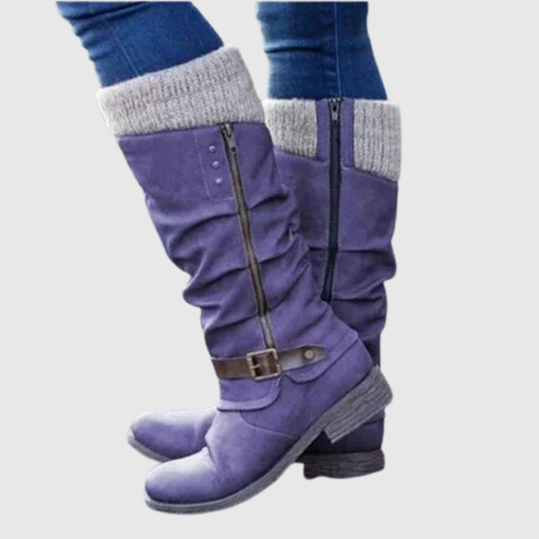 Thessara | Comfort Leather Boots