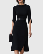 Blythewyn | Black Midi Dress
