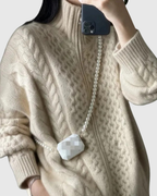 Evarine | Cable-Knit Cardigan