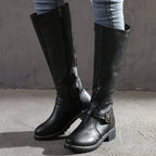 Georgina | Buckle Knee-High Boots