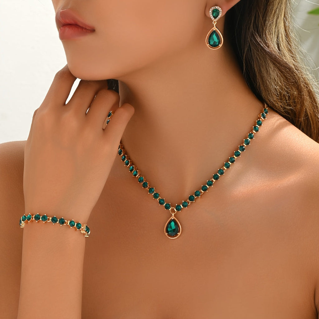 Geometric Crystal | Jewellery Set