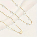 Layered Heart & Pearl | Jewellery Set