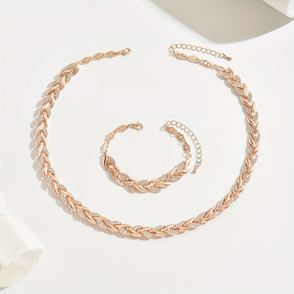 Rhinestone Fishtail | Jewellery Set