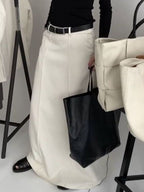 Katharine | H-Line Sleek Midi Skirt