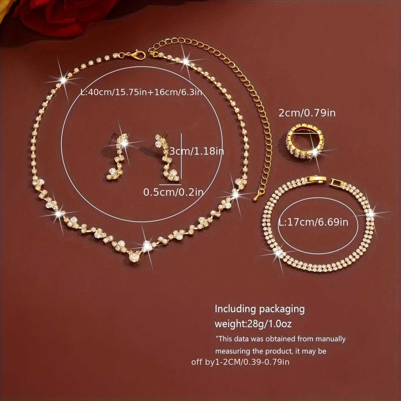 Lightweight | 4-Piece Jewellery Set
