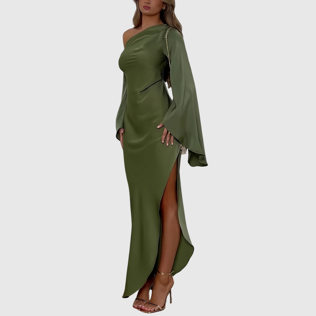 Alyne | Elegant One-Shoulder Evening Dress