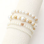 Pearl Heart | Bracelet Set