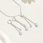 Heart Pendant | Necklace & Earrings Set