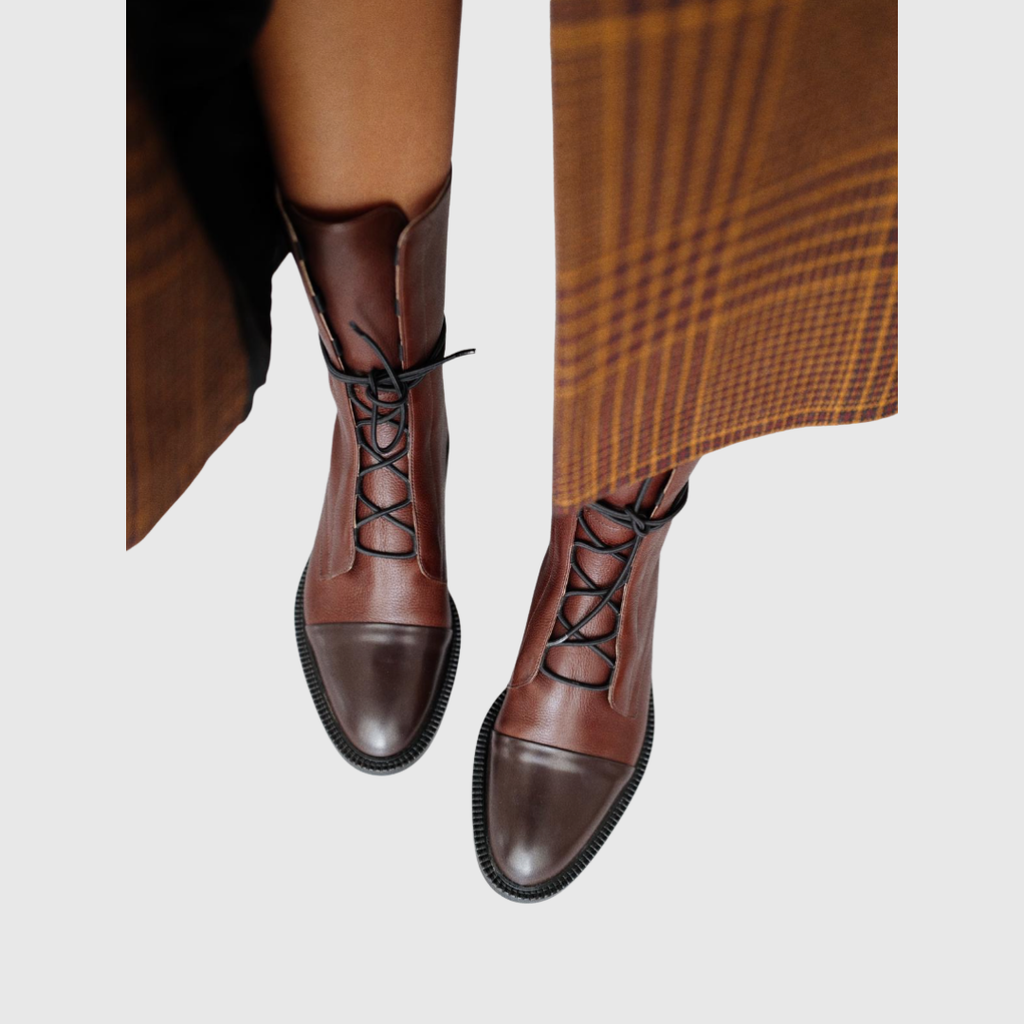 Elowyn | Lace-Up Boots