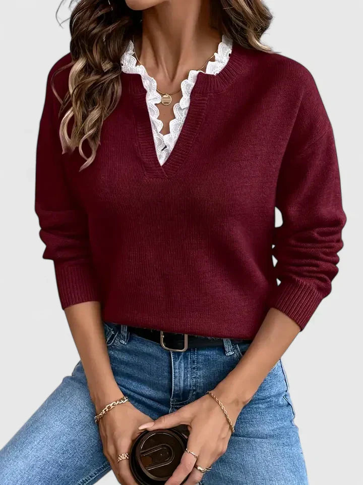 Aven | Polished Knit Sweater