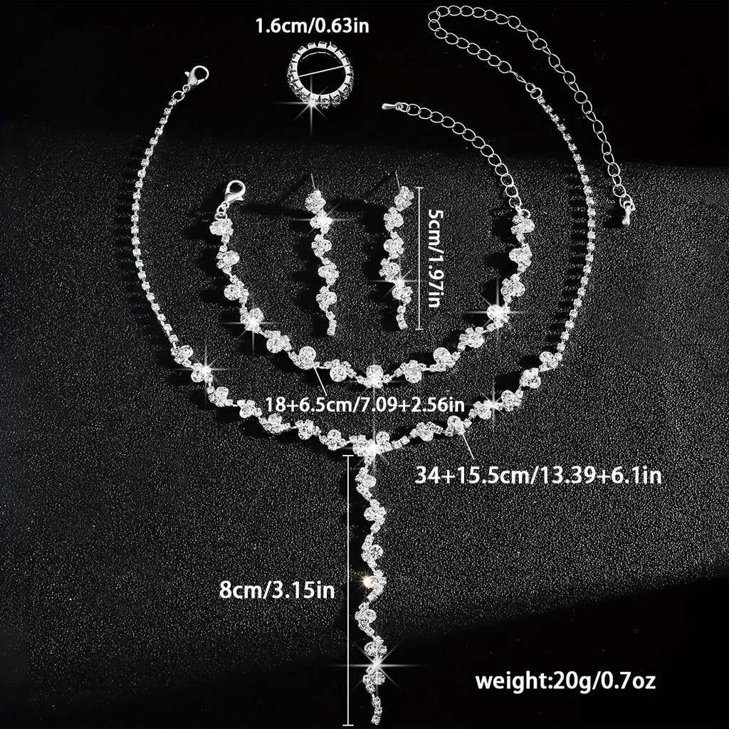 Valerine Sparkle Flower | Jewellery Set