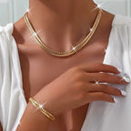 Fishtail | Necklace & Bracelet Set