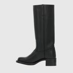 Lerelia | Leather Knee-High Boots