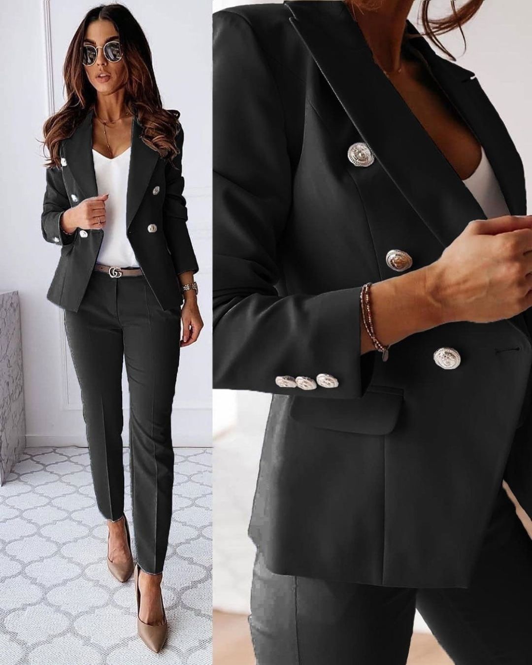 Ismay | Polished Double-Breasted Suit