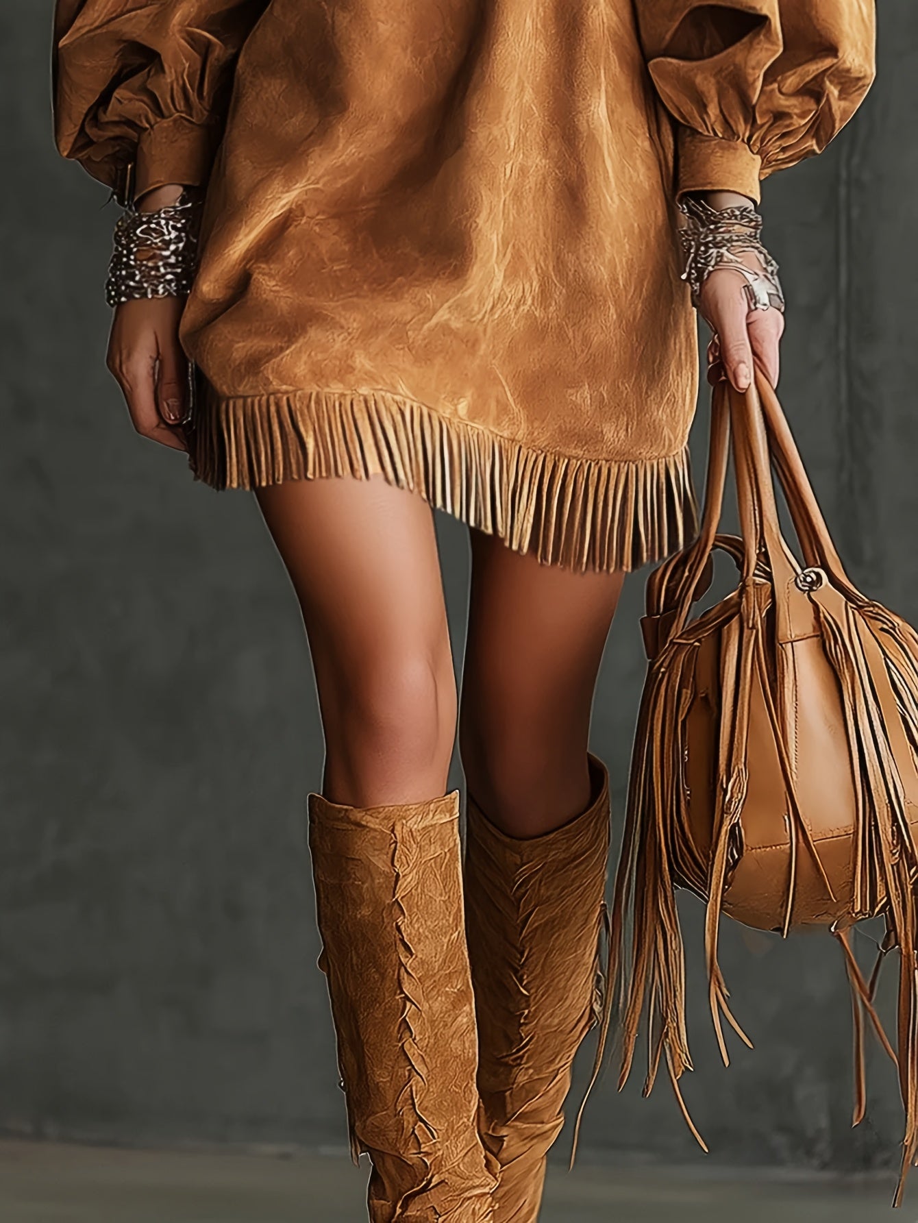 Savanna | Western Style Maxi Dress