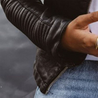 Sabrynne | Leather Jacket