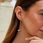 Gold Pendant | Earrings