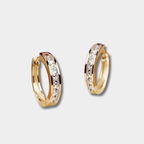 Gold & Crystal | Earrings