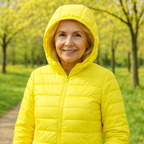 Metta Transitional Padded Jacket | Yellow