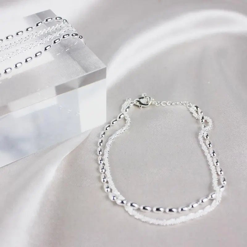 Silver | Bracelet Set
