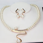 Pearl | Necklace & Earrings Set